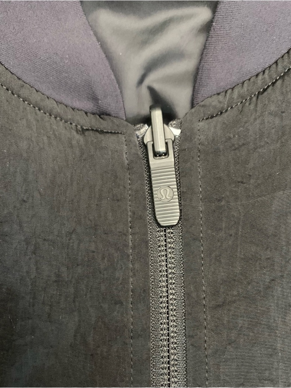 Lululemon reversible bomber/athletic jacket black - Picture 6 of 14
